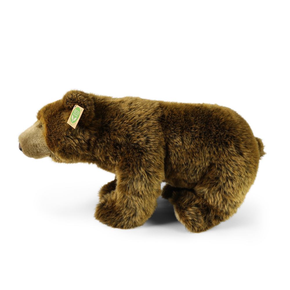 Peluche ours brun 47 cm écologique