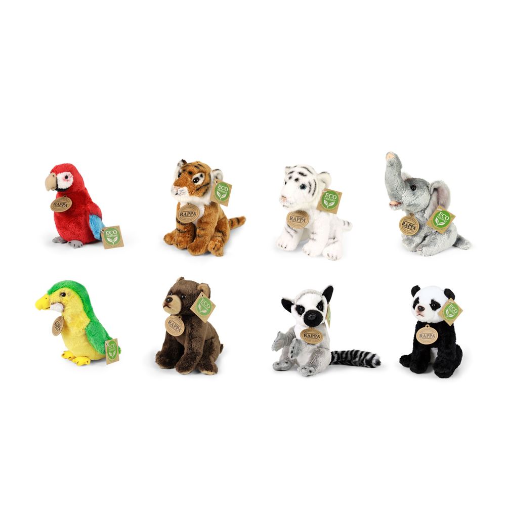 Mélange exotique en peluche asst. 15cm éco-free