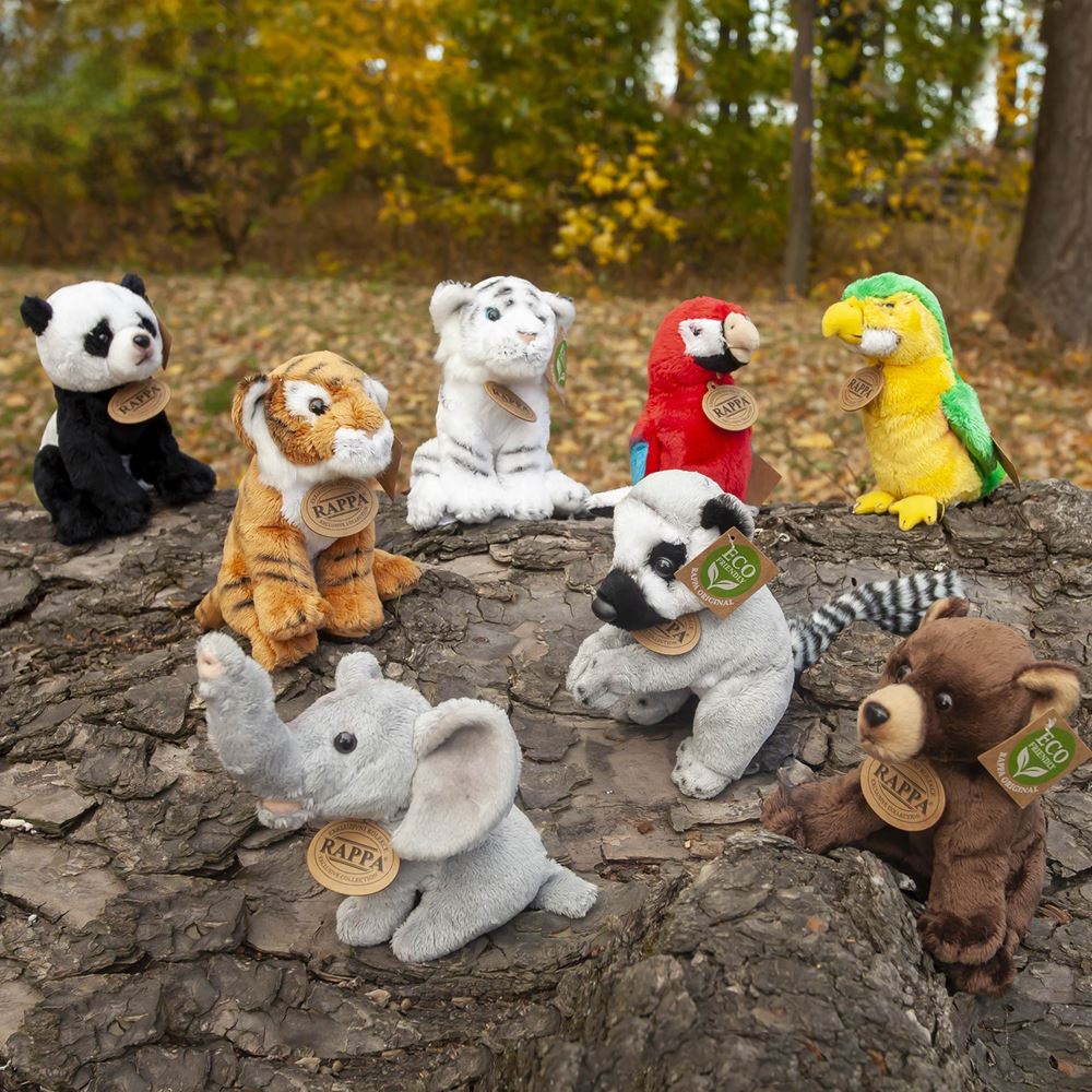 Mélange exotique en peluche asst. 15cm éco-free