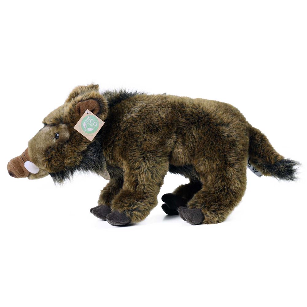 Peluche sanglier 37 cm écologique