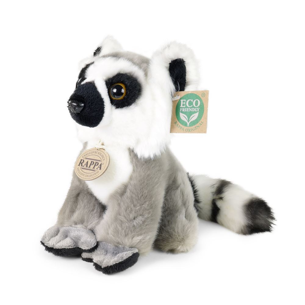 Peluche lémurien 18 cm écologique