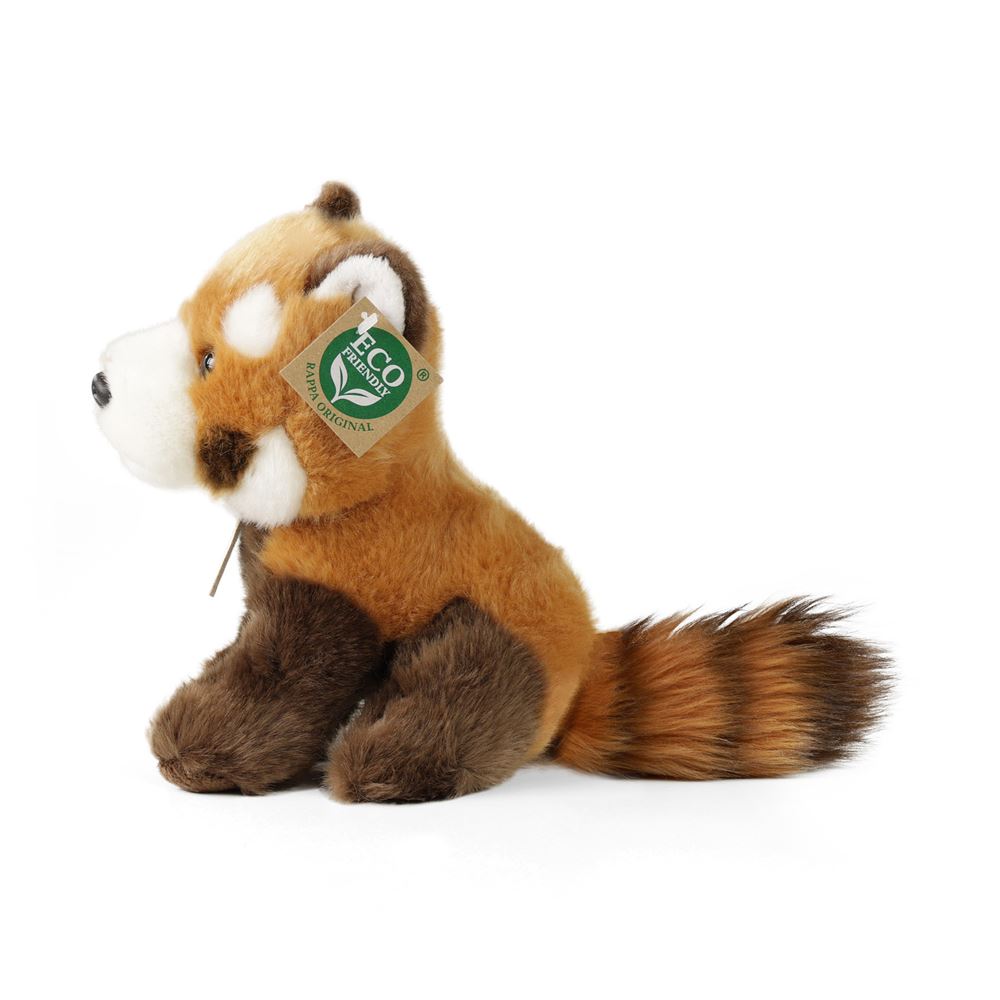 Peluche panda roux 18 cm écologique