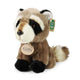 Peluche raton laveur 18 cm écologique