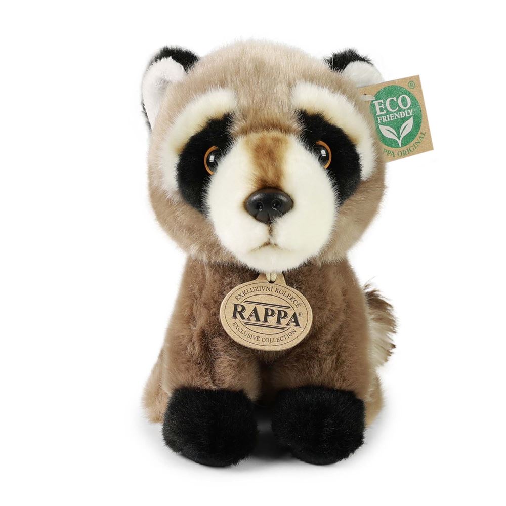 Peluche raton laveur 18 cm écologique