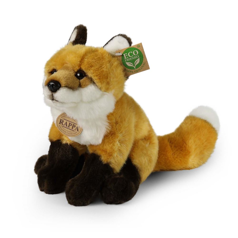 Peluche renard 28 cm écologique