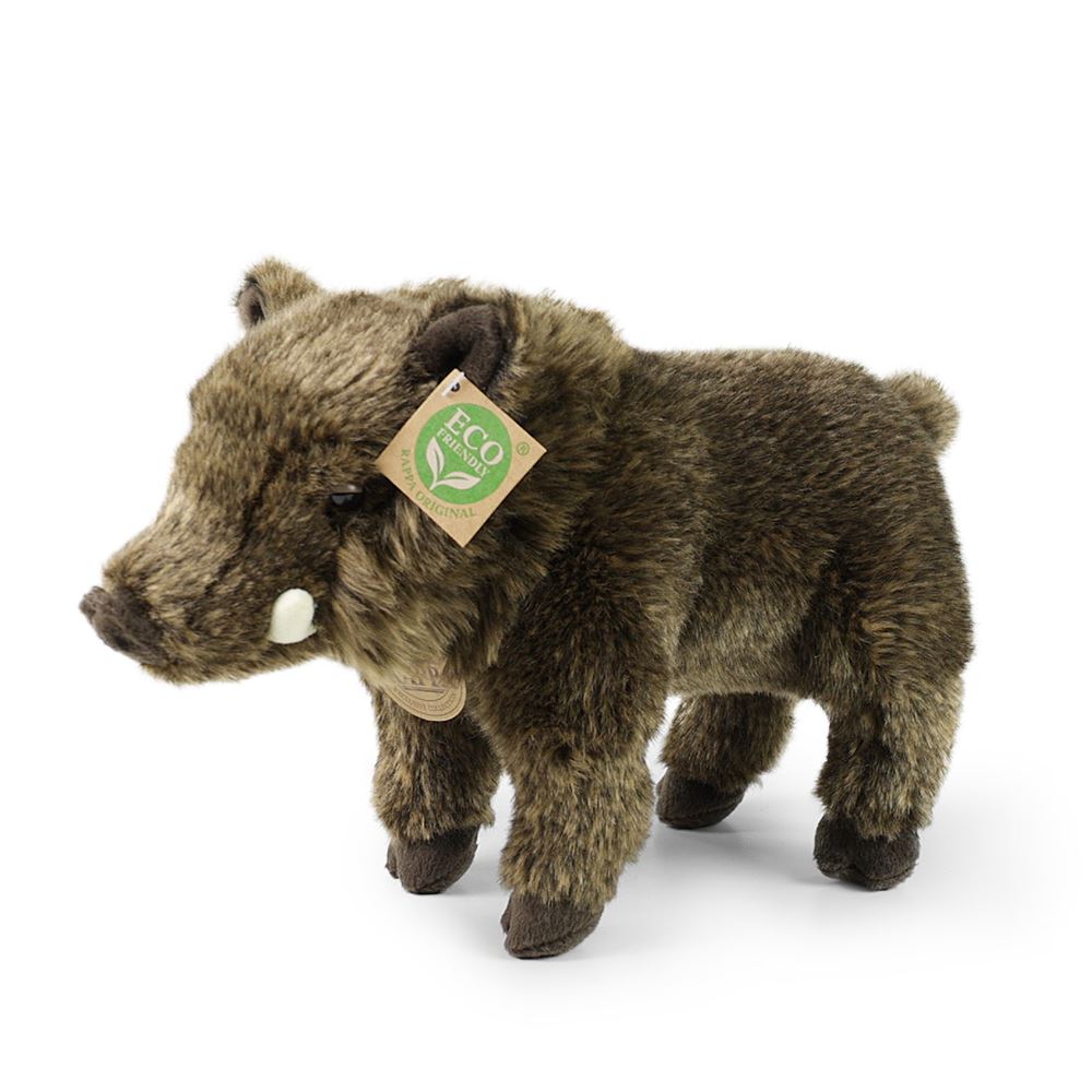 Peluche sanglier 30 cm écologique