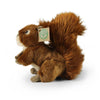 Peluche écureuil 17 cm écologique