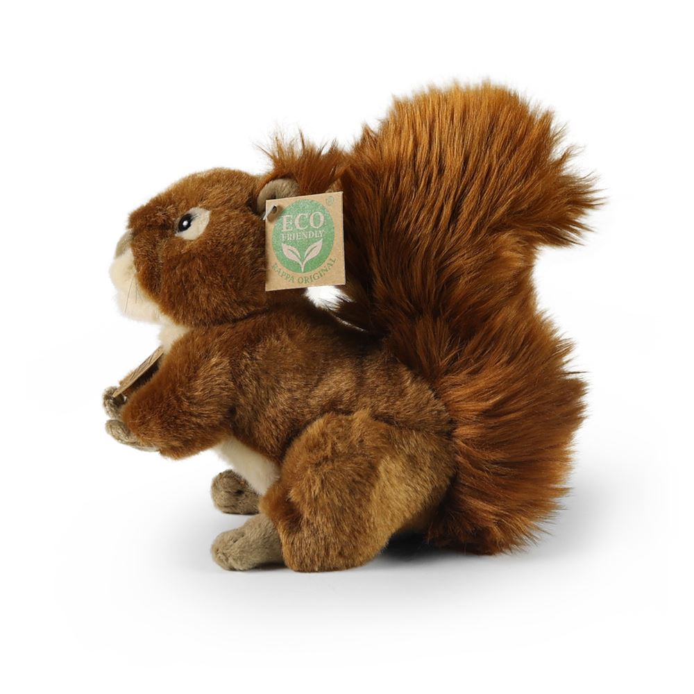 Peluche écureuil 17 cm écologique