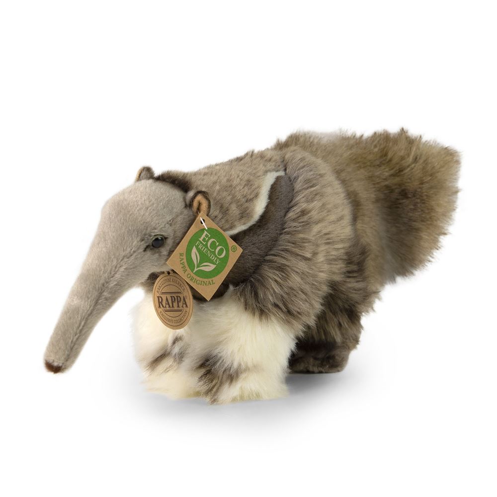 Peluche fourmilier 25 cm écologique