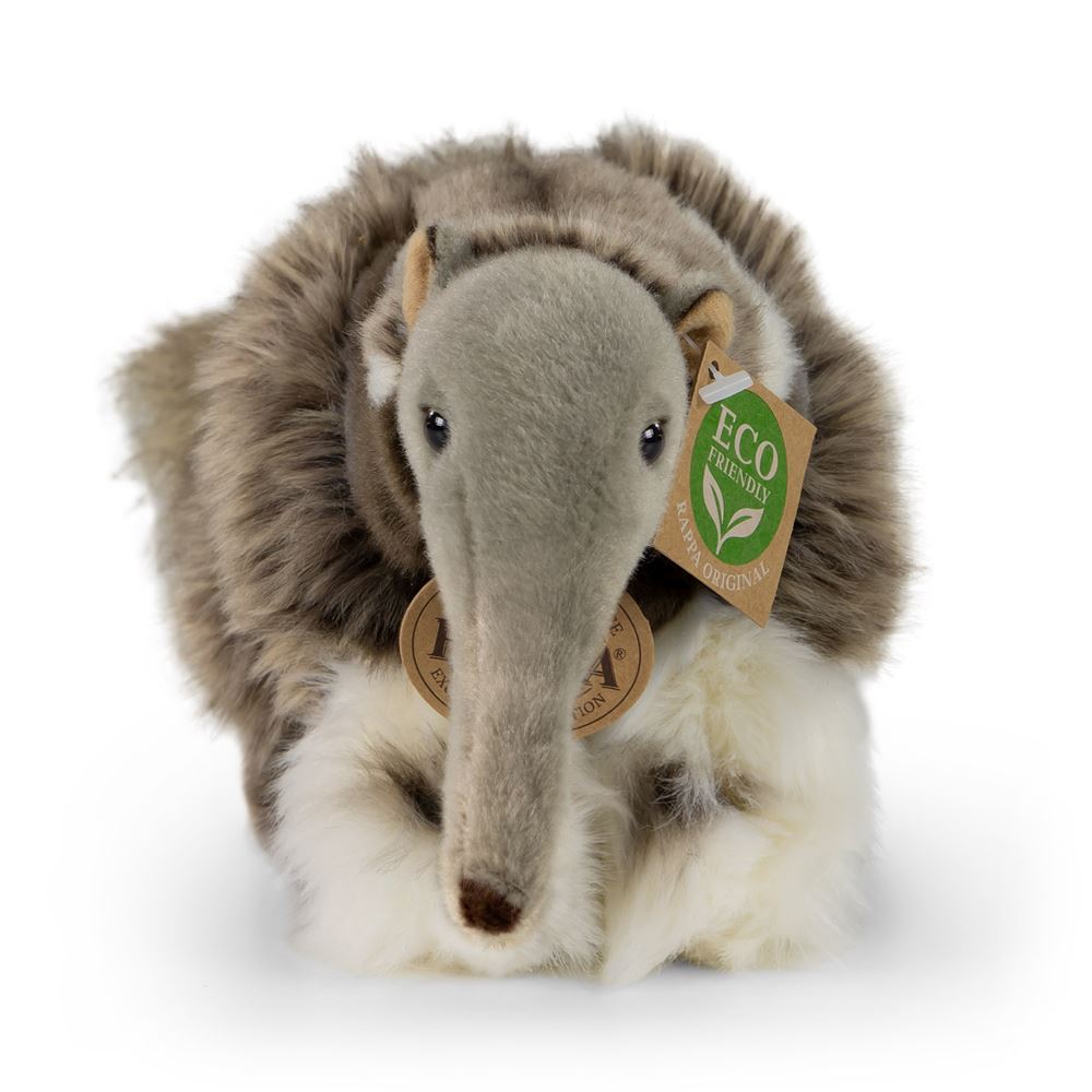 Peluche fourmilier 25 cm écologique