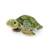 Peluche tortue d'eau 20 cm écologique - afbeelding 1