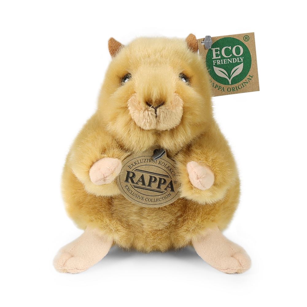 Peluche hamster doré 16 cm écologique