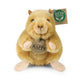 Peluche hamster doré 16 cm écologique