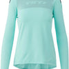 Maillot manches longues femme Yeti cycles turq air