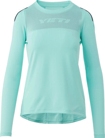 Maillot manches longues femme Yeti cycles turq air