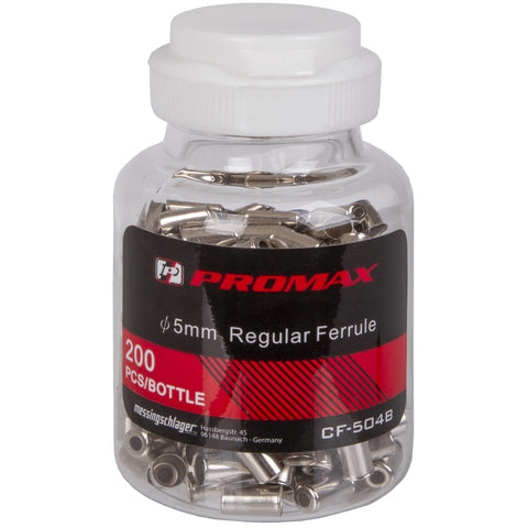 Promax Capuchon de câble métal ø5mm pour câble de dérailleur (200 pièces)