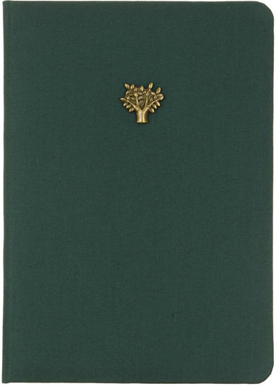 Carnet Eccolo - arbre vert essentiel - ligne - ca.13x18cm - ec-d317d