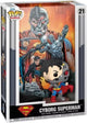 Funko superman cyborg superman (couvertures de bandes dessinées) figurine en vinyle 21 pop unisexe ! - multicolore - standard