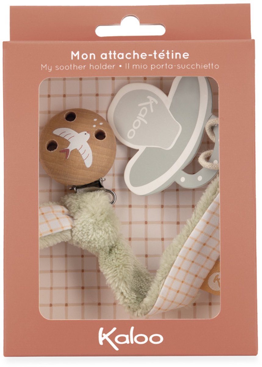 Kaloo home - attache-sucette vert