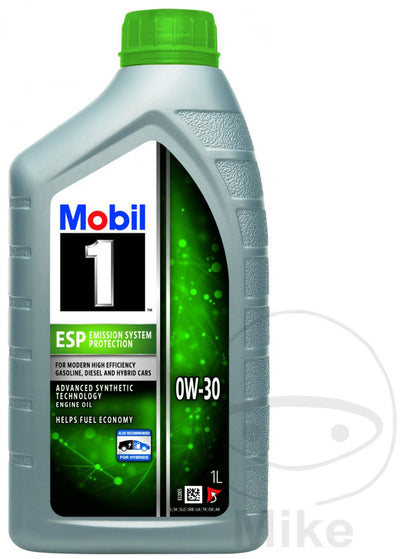 Mobil 1 esp 0w-30 – huile moteur entièrement synthétique – 1 litre