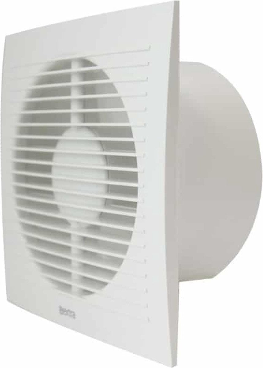 Ventilateur de salle de bain Europlast 125 mm blanc avec minuterie et capteur d'humidité - ee125ht