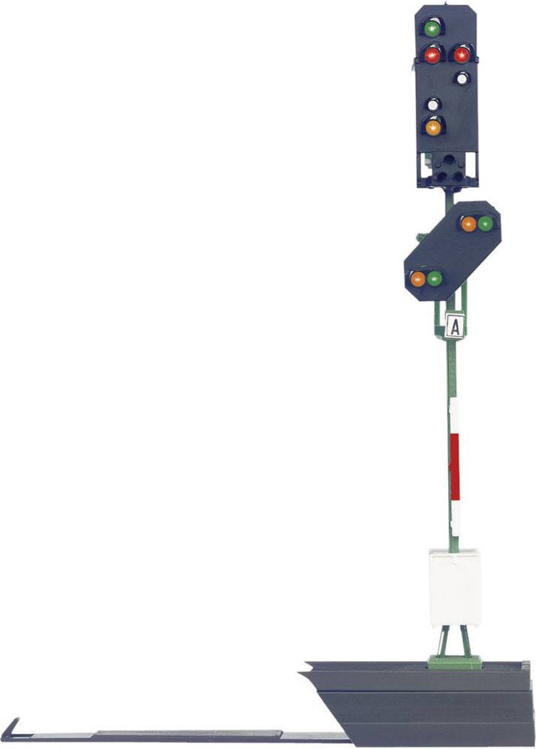 Märklin 76496 h0 signal lumineux avec signal avancé signal de sortie modèle prêt à l'emploi db
