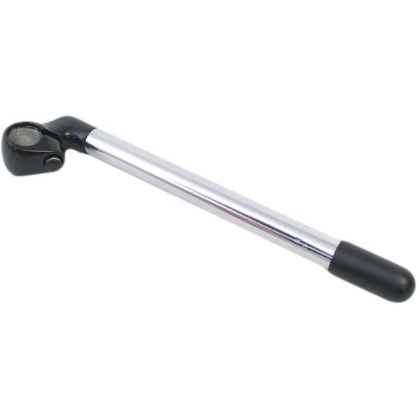 tige fixe 21,1 280 25,4 mm en argent noir