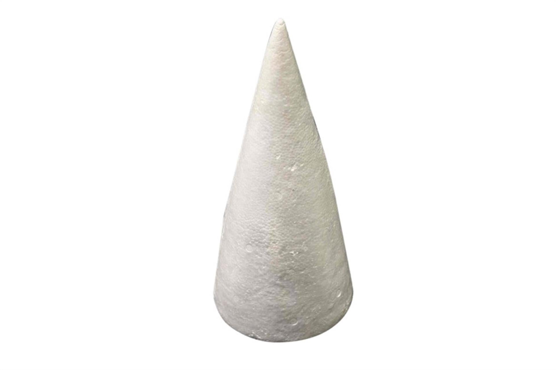 Cône en polystyrène basique Hbx natural living ø8xh24cm