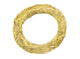 Couronne de paille vivante naturelle Hbx ø20x3cm