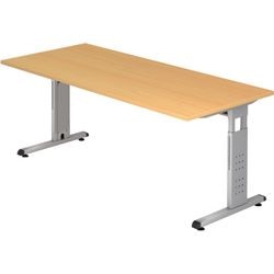 Bureau Bach Hammerer Fox 19 6 180x80cm hêtre aggloméré mélaminé