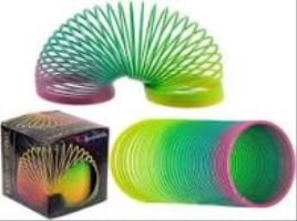 Jonotoys Staircase Spring avec différentes impressions dans la boîte