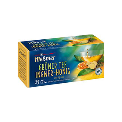 Messmer Gruner tee orange ingwer 25x 1,75gr (12 pièces)