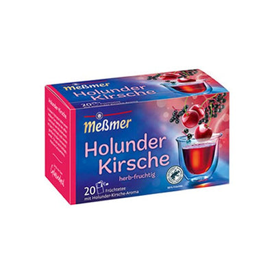Messmer holunder kirsche 20 x 2,75gr (10 pièces)