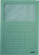 Chemise à fenêtre Leitz carton A4 - 100 pièces - vert clair