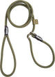 Laisse pour chien Rebel Petz - laisse d'entraînement - vert armée - s - 8 mm x 140 cm