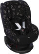 Dooky housse de siège groupe 1 housse de siège auto feuilles romantiques noir - housse de siège auto universelle maxi cosi cabriofix, housse maxi cosi galet, housse maxicosi, cybex et plus - housse de siège auto bébé universelle