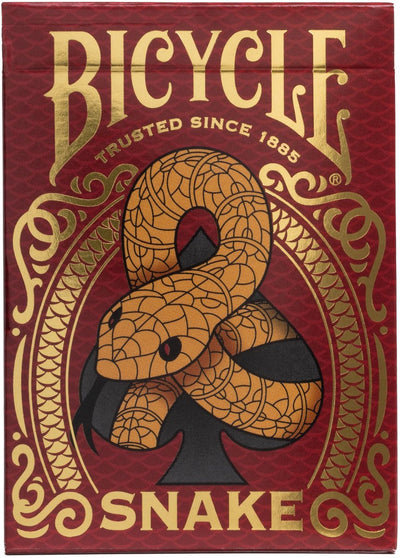 Serpent de vélo - cartes à jouer premium - poker - créatifs