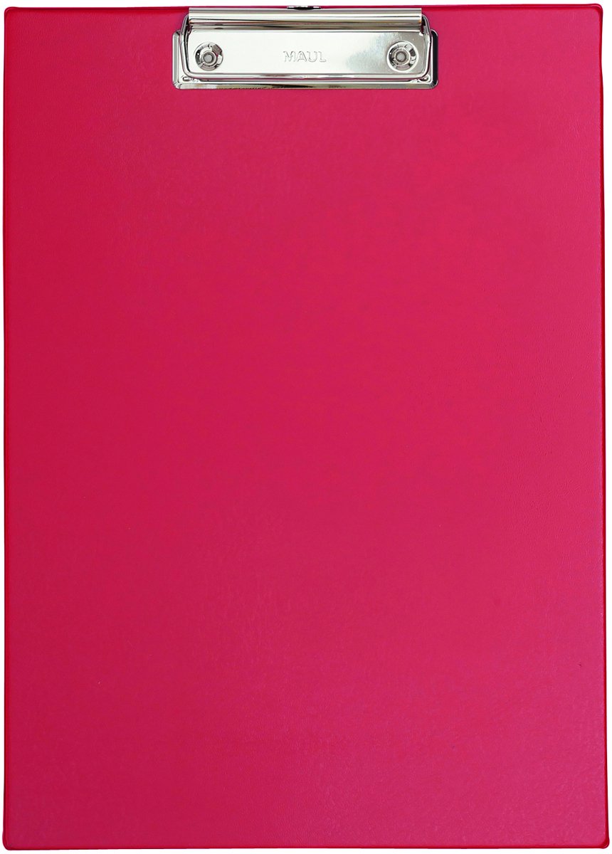 Maul porte-bloc a4 debout pvc rouge | 12 pièces