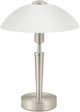 Lampe à poser Eglo solo 1 - e14 - 26 cm - gris blanc - dimmable