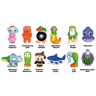 Figurine à presser Brainrot 11 cm squish 12 assortis | 8 pièces