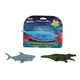 Incroyable requin, dauphin ou crocodile extensible et cool assortis | 6 pièces