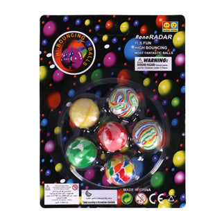 Boule de rebond 6 pièces