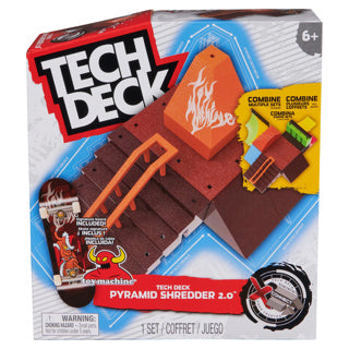 Ensemble de jeu Tech Deck X-Connect Pyramid Shredder 2.0 | 2 pièces