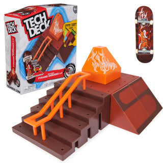 Ensemble de jeu Tech Deck X-Connect Pyramid Shredder 2.0 | 2 pièces