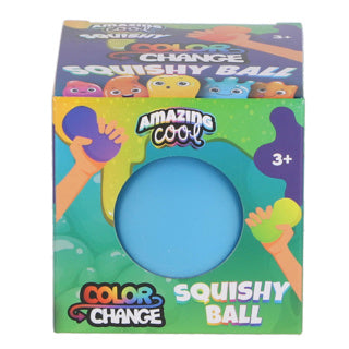 Incroyable boule de changement de couleur squishy cool fidget 6,5 cm assortis | 12 pièces