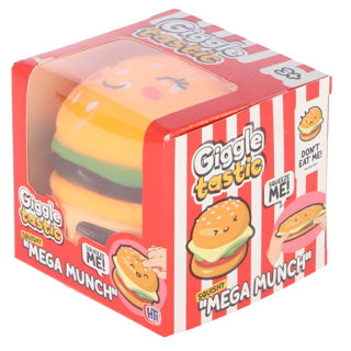 Hamburger Squeeze Figure Mega Munch 3 Assorti
