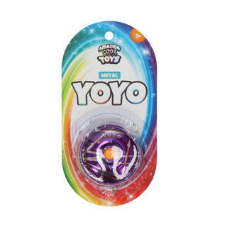 Incroyable yo-yo cool en métal assorti | 12 pièces