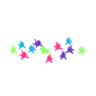 Unicorn ramper des fenêtres collantes 12 pièces