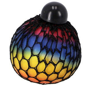 Fidget serre ball arc-en-ciel 6 cm