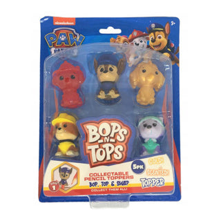Paw Patrol Bops and Tops Figures 5 pièces